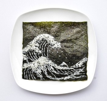 Tranh nghệ thuật “dệt” từ thực phẩm - 18 An Tử